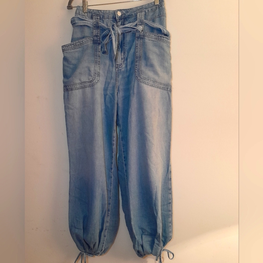 PILCRO UTILITY Parachute Jeans Size 33 - Picture 4 of 14